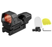 TREYTECH ZENITH 1X22X33 Airsoft Red Dot Gun Sight Scope Reflex Sight With 20mm Rail Attachment (Zenith With Lens Protector)