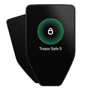 Trezor Safe 5 - Crypto Hardware Wallet with Secure Element & Passphrase Color Touchscreen and Haptic Feedback Protect Your Bitcoin and Dig