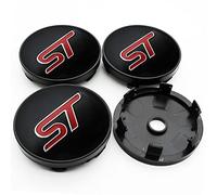 TRFAN 4 Pcs Car Hub Centre Caps for Ford ST Focus x 2 3 Kuga FIESTA MONDEO Wheel Center Cover Cap Rims Protectors Accessories,B-60MM