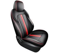 TRFBD Car Seat Covers Breathable Leather Protect Seat Cushion Full Set For Suzuki For Swift 2005~2012 Easy Clean(Style 1)
