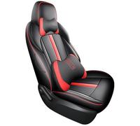 TRFBD Car Seat Covers Breathable Leather Protect Seat Cushion Full Set For Suzuki For Swift 2005~2012 Easy Clean(Style 5)
