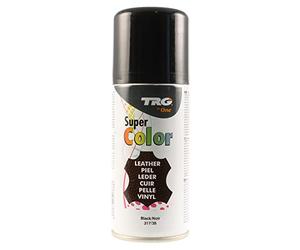 TRG The One Super Color, Spray Dye for Leather Shoes, 317 Black, 150 ml