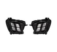 TRGDFDAA Fog Lamp with Halogen Bulb Compatible With KIA For Sorento 2015 2016 2017 DRL Daytime Running Light Auto Front Bumper Driving Daylight Waterproof Car Accessories Fog Light