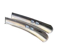 TRgqify-KM 1 Set Retro Bike Front and Rear Mudguard, Bike Mudguards Set 700C 23C 25C Stainless Steel Mudguard Parts(Front and rear)