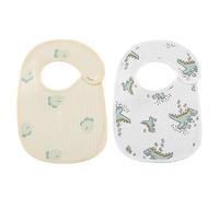 TRgqify-KM Bibs, Drool Bibs Bibs, Boys Bibs Bibs, Girls Bibs Bibs, Newborn Bibs Bibs, Drool Bibs Bibs(Green Dinosaur)