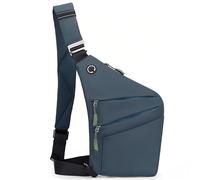 TRgqify-KM Crossbody Travel Bags for Women, New Theft Proof Safe Slim Sling Travels Purses, Personal Flex Bag for Men(Green-a,Right)