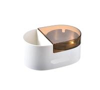 TRgqify-KM Hanging Cigarette Storage Rack Bathroom Wall Stainless Steel Ashtray Toilet Storage Cup Anti-fall Cigarette Tool Box (Color : 03 A)