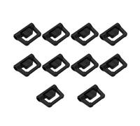 TRHDFW 10PCS Camping Tent Poles Hooks Tent Sky Hooks Plastic Hook Aperture 4.8mm Slide Width 18mm for Outdoor Camping Awnings Hanging Lights