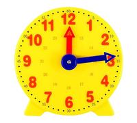 TRHDFW 24-Hour Teaching Clocks for Children - Colorful Educational Time Learning Clock with Graphics