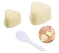 TRHDFW 3 Pcs Sushi Onigiri Mould Triangle Sushi Mold Rice Ball Maker Sushi Press Mold Sushi Onigiri Maker for DIY Cooking