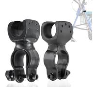 TRHDFW Cane Holder for Drive Rollator, Walker, Wheelchair - Universal Crutches Stick Bracket Accessories, 1" ID, 2 Pcs (A)