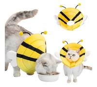 TRHDFW Cat Cone Collar Soft,Adjustable Pet Recovery Collar,Cute Pet Protective Collars Neck Cone of Shame,After Surgery,Injuries Recovery Anti Lick Pet Collars for Puppies,Small Dogs Cats (S)