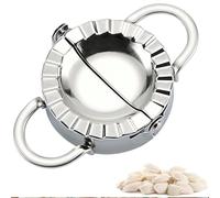 TRHDFW Dumpling Press Pie Machine Mold Kitchen Stainless Steel Dumpling Dough Mold Making Fruit Pie Pressing Pastry Tools Large Size