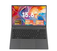 TRHRO Laptop Computer 15.6 inch - Laptops with Pentium Processor Up to 3.4GHz, 8GB RAM 256GB SSD, FHD IPS Screen, Long Battery Life, USB 3.2, Type-C, BT 5.2, WiFi 5, PC Laptop for Business and School