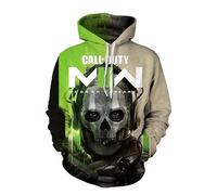 TRHSEEFE Call Of Classic 3d Printed Cosplay Hoodie Video Game Hoody Gunplay Funny Hoody Man/Woman, A-004, S