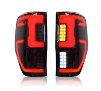 Tri-Aroute Tail Lights Taillight For Ford Ranger Raptor 2012-2021 Rear Lamp DRL Turn Signal Reverse Brake LED Lights Car Styling