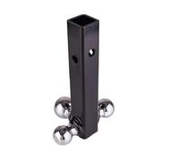 Tri-Ball Mount Trailer Hitch Class 2-4 for 2-Inch Receiver