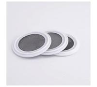 Tri Clamp, 10-500 Mesh Filter Screen, 304 Stainless Steel PTFE Sanitary Gasket, 1 PCS, 1.5", 2", 3", 3.5", 4", Homebrew(200 Mesh 50.5mmod1.5 Inch Tc)