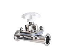 Tri-Clamp Ball Valve , Manual 2 Way Stainless Steel Sanitary Diaphragm Valve Tri-Clamp(1-1/4")