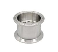 Tri Clamp Filter Plate, Tri Clamp Stainless Steel Filter Corrosion Resistant Sanitary Fitting Quick Install Connection for Edible Alcohol Juice Seasonings (64mm/2.52in)