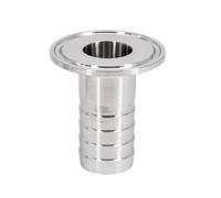 Tri Clamp Fitting 304/316L Tri Clamp Hose Barb Fitting, UV Protection Sanitary, 0.5inch-2inch 1pc(Yellow,40MM*25MM)