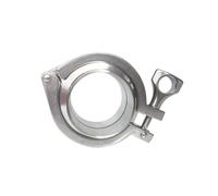Tri Clamp Fitting Set, SUS 316L Stainless Steel Sanitary Weld Ferrule Pipe Assembly, Ideal for Homebrew, Dairy & Food Processing(16mm K34)