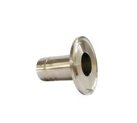 Tri Clamp Hose Barbed Adapter, Stainless Steel Tri Clamp Sanitary Union Hose Barb Pipe Fitting 10mm to 108mm(32mm)