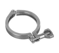 Tri Clamp Stainless Steel Sanitary Clover Clamp for Ferrule 1.5-4 Inch | Features 1.5 to 4 inch sizing options and a secure clamping mechanism for quick connector setups.