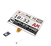 Tri-color 7.5inch E-Paper Display HAT Module 800×480 E-ink Three-Color Paper Screen for Raspberry Pi/Jetson Nano SPI Interface with ESP32 Driver Board(WiFi/Bluetooth)