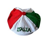 Tri-Color Italia Gatsby Cap - Colorful Italian Hat - Italy Collection of Italian Pride Products FBA, Multi-Color