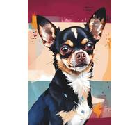 Tri Colour Chihuahua Notebook: Journal, Diary, Canine Notebook: A delightful and practical gift for Family, Friends, Loved Ones, Kids, Dog Enthusiasts, Chihuahua Admirers, and Dog Parents