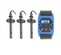 Tri Conductivity Meter 3 CH EC Transmitter With High Temperature Electrode Clamp Install Rs485 MODBUS Dual Triple Channel Research Laboratory(SET 8)