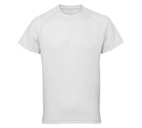 Tri Dri Mens Panelled Short Sleeve T-Shirt (L) (White)