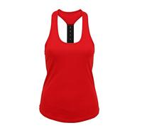 Tri Dri Womens/Ladies Performance Strap Back Vest (S) (Fire Red)
