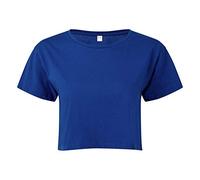 Tri Dri Womens/Ladies TriDri Crop Top (M) (Royal)
