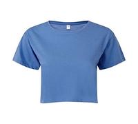 Tri Dri Womens/Ladies TriDri Crop Top (S) (Cornflower)