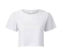Tri Dri Womens/Ladies TriDri Crop Top (S) (White)