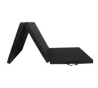 Tri Fold Non Slip Yoga Mat All Purpose Balance Pad for Aerobic Fitness, Gym Gymnastics