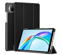 Tri-fold PU Leather Tablet Cover Suitable For Huawei Honor Pad X7 8.7inch JMS-W09/JMS-L09 2025 Hard Smart Stand Case(Black)