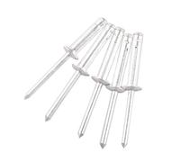 Tri-fold Rivets Folding Rivet Aluminium Alloy Blind Rivets 30/50pcs Large Flange Dome (Color : 4.8x25mm Dome, Size : 30Pcs)