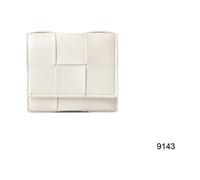 Tri-Fold Zip Wallet - male - Bottega Veneta - Wallets & Cardholders - White - ONE SIZE - Accessories ONE SIZE
