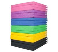 Tri Folding Mat Yoga and Pilates - Blue