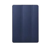 Tri-Folding PU Leather Stand Case Suitable For Lenovo Xiaoxin Pad 12.1inch TB365FC 2025 Soft TPU Silicone Back Shell Cover(Dark Blue)