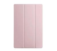 Tri-Folding PU Leather Stand Case Suitable For Lenovo Xiaoxin Pad 12.1inch TB365FC 2025 Soft TPU Silicone Back Shell Cover(Pink)