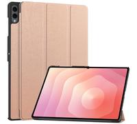Tri-Folding Smart Cover Suitable for Samsung Galaxy Tab S11 Ultra 14.6inch SM-X930/X936B 2025 with Auto Sleep Hard Case(Rose Gold)