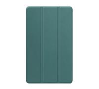 Tri-folding Stand Case Suitable For Huawei Honor Pad X7 JMS-W09/L09 8.7inch 2025 PU Leather Hard Ultra-thin Protective Cover(Dark Green)