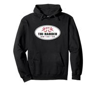 TRI HARDER - Hardcore Triathlete Triathlon Endurance Pullover Hoodie