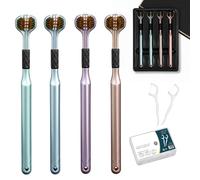 Tri-Head Multi-Angle Cleaning Toothbrush - 360° Super Soft Multi Angle Clean for Comprehensive Care of Teeth and Gums, Extra Soft Toothbrushes for Adults (1 Set)