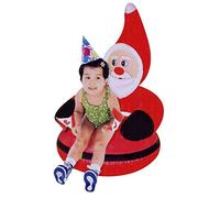 TRI Inflatable Childs Santa Chair, xmas present for festive fun