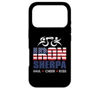 Tri Sherpa USA Triathlon Supporter Haul Cheer Kiss Case for iPhone 17 Pro